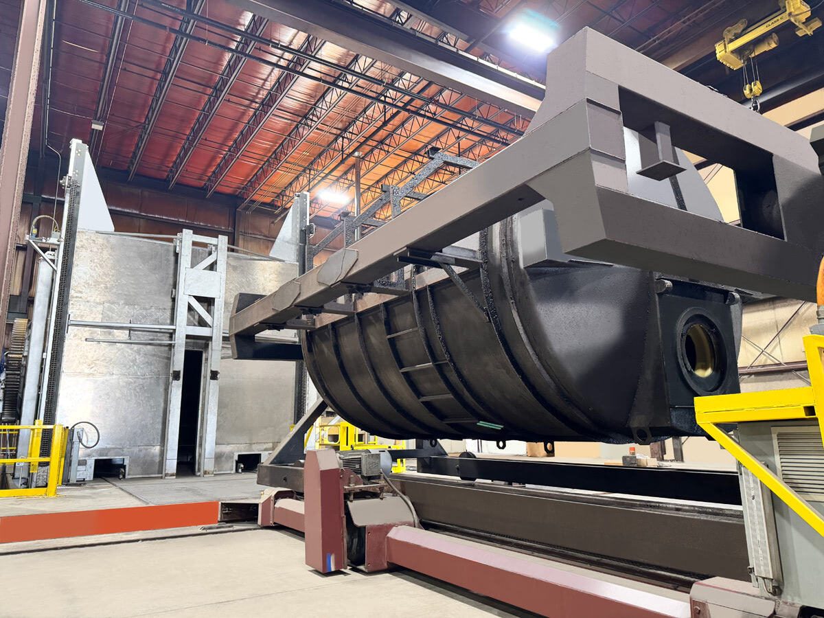 Supercharging Tank Production With a One-of-a-Kind Oven