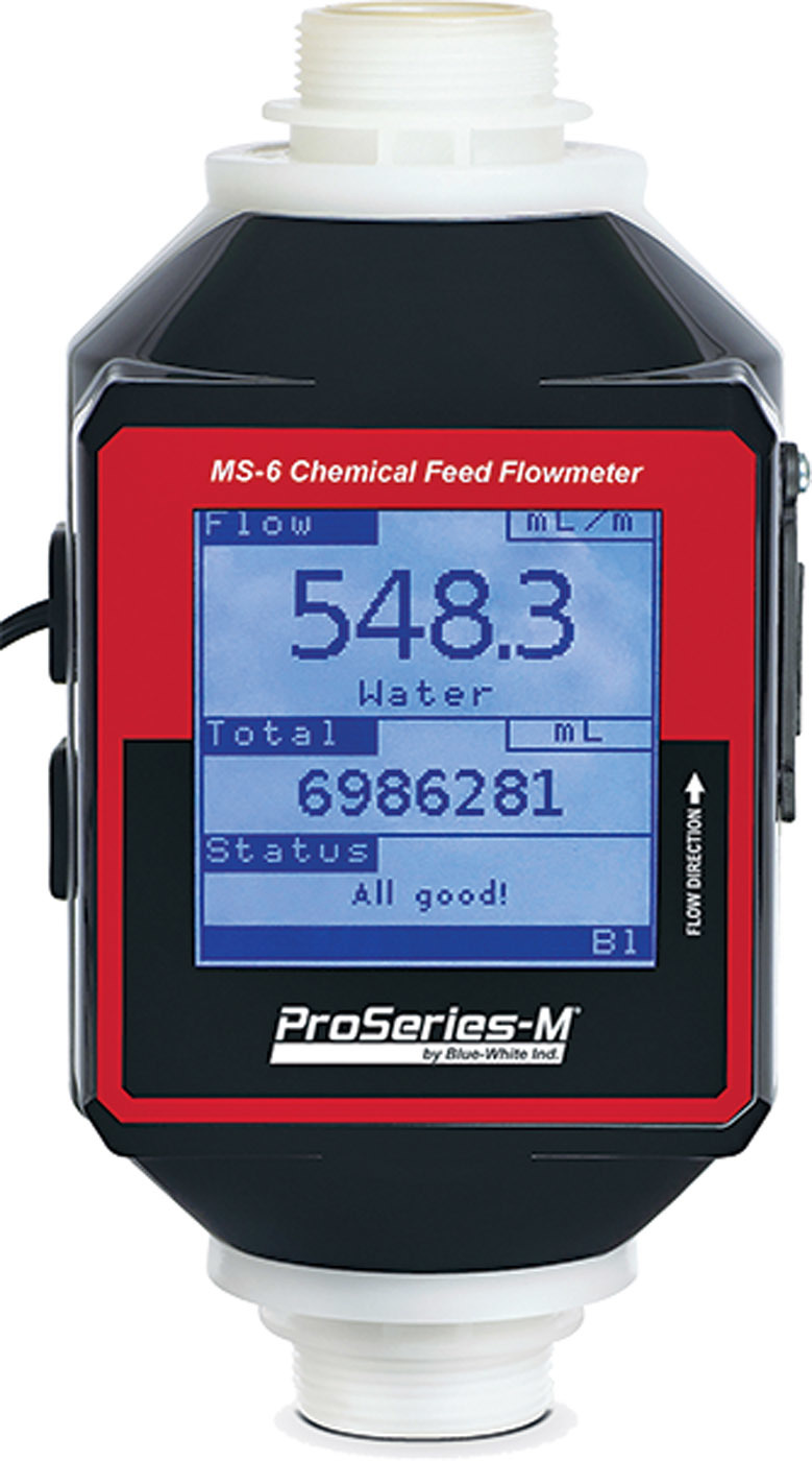 Blue White Pro Series M MS 6 Chemical Feed Flowmeter