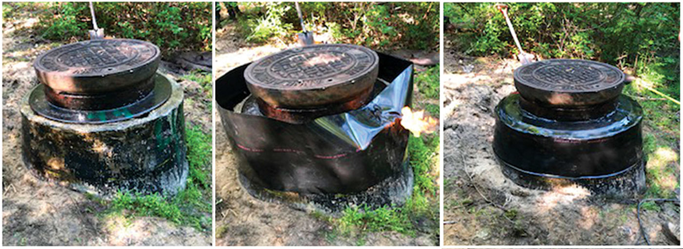 CCI Pipeline Systems Wrapid Seal Manhole Encapsulation System