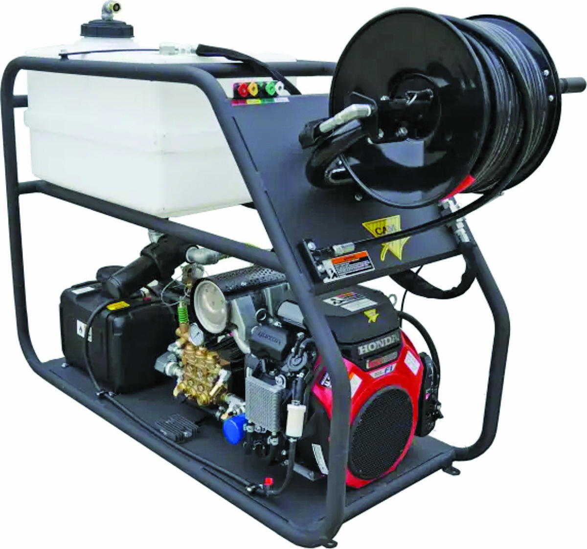 Cam Spray Offers Industrial Skid- and Van-Mounted, Gas-Powered Drain and Sewer Jetters