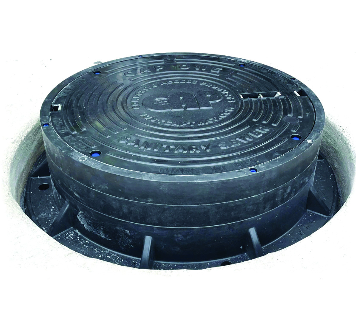 Raise Manholes in Minutes With CAP’s Halo Composite Top Riser Ring System