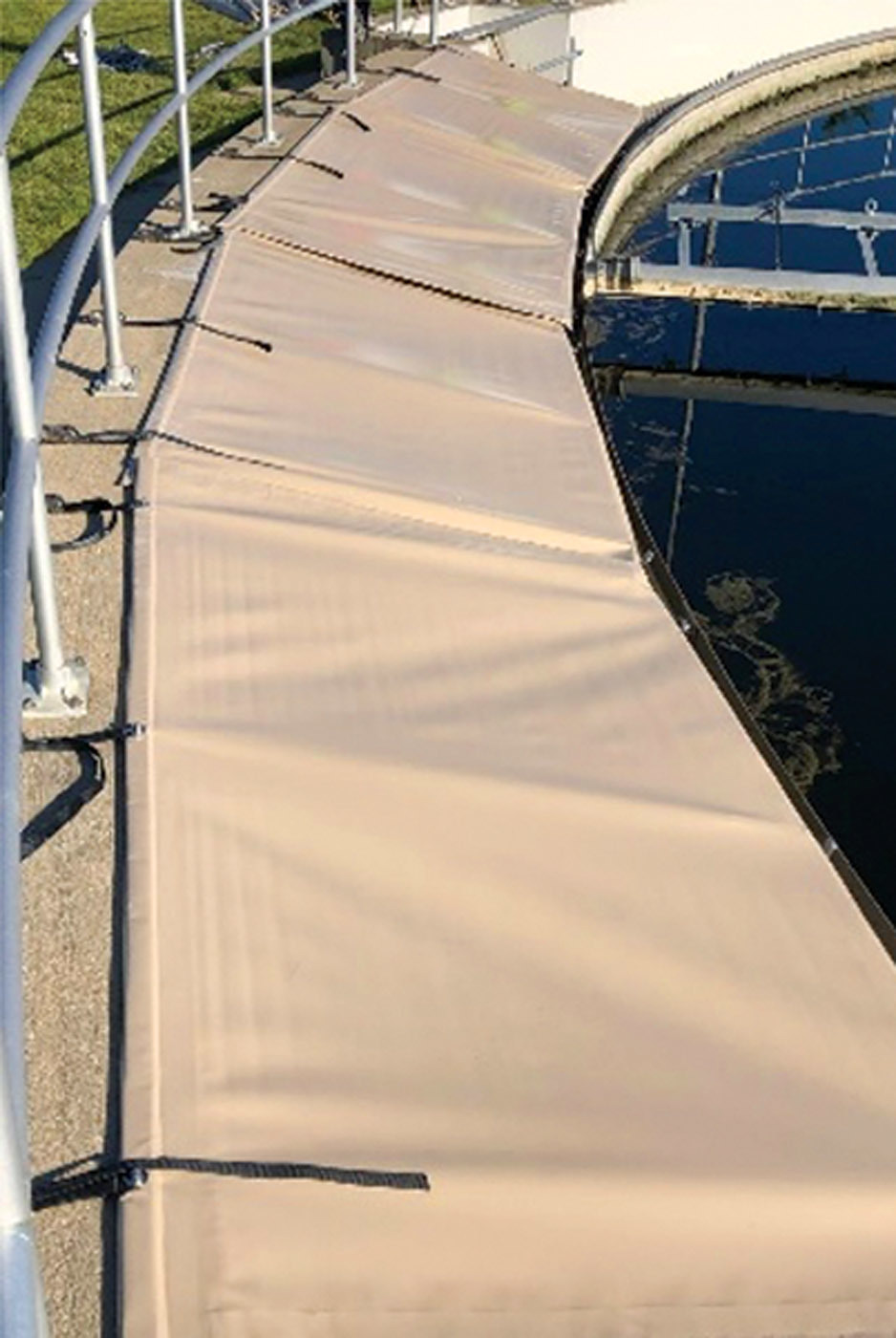 Industrial Environmental Concepts Clarifier Launder Cover