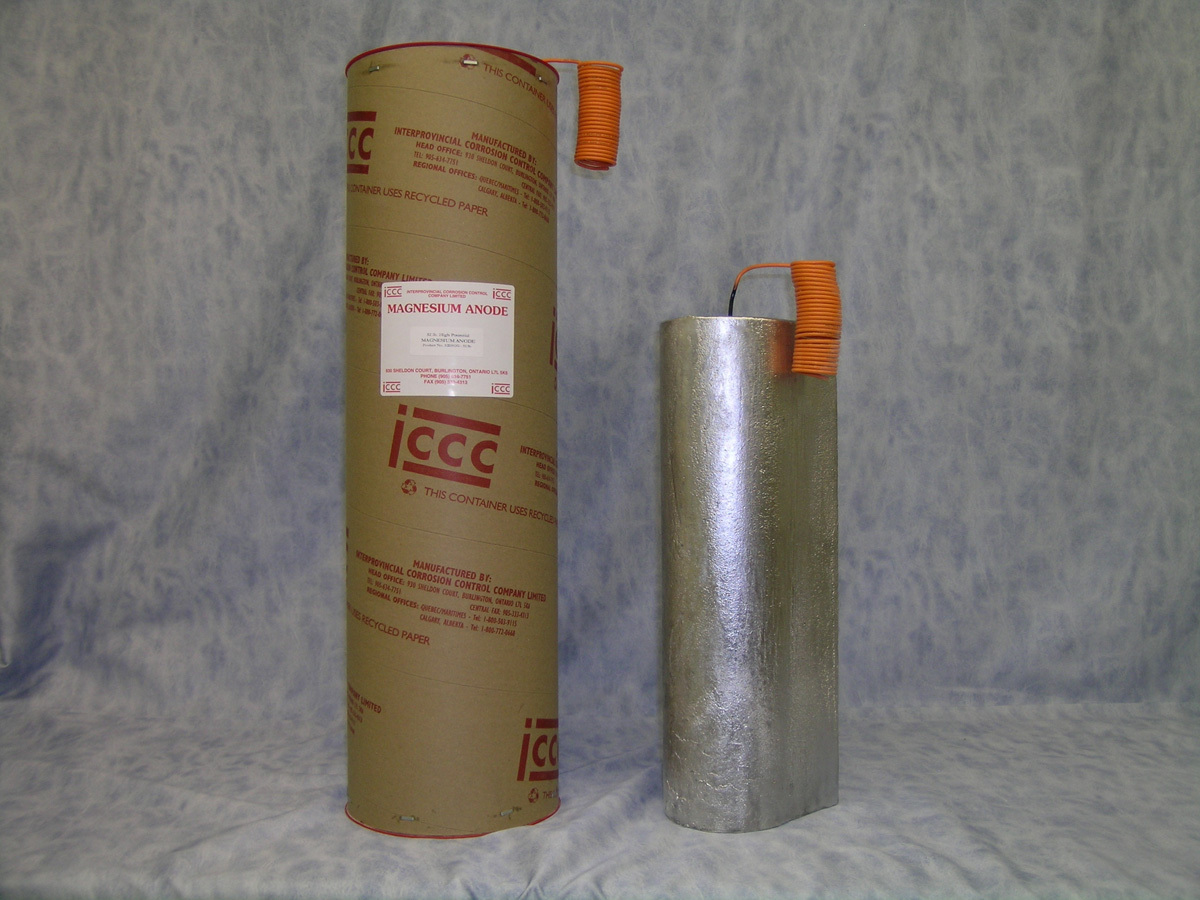 Use MAXMAG Magnesium Anodes for Cathodic Protection