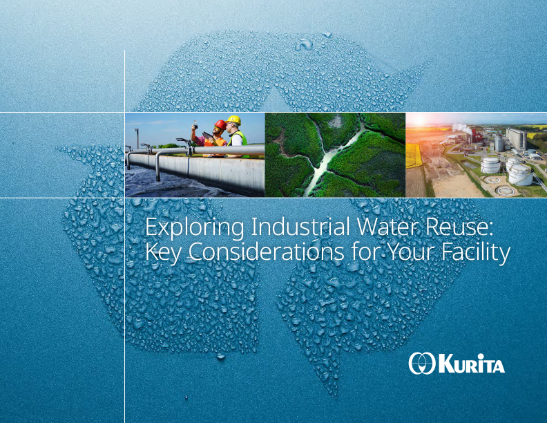 Kurita Industrial Water Reuse E Book Cover