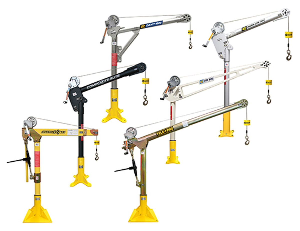 OZ Lifting Products Davit Cranes