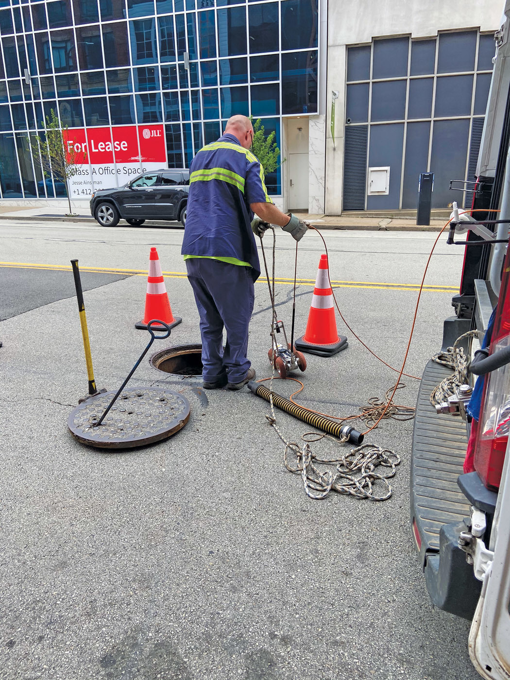 Envirosight’s ROVVER X SAT II Lateral Launch Crawler Helps PWSA Address Challenges