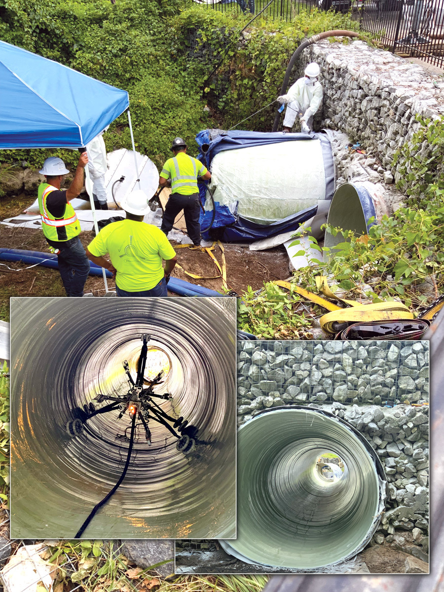 Crews Tackle Challenging Stormwater Culvert Rehab in Baltimore County, Maryland