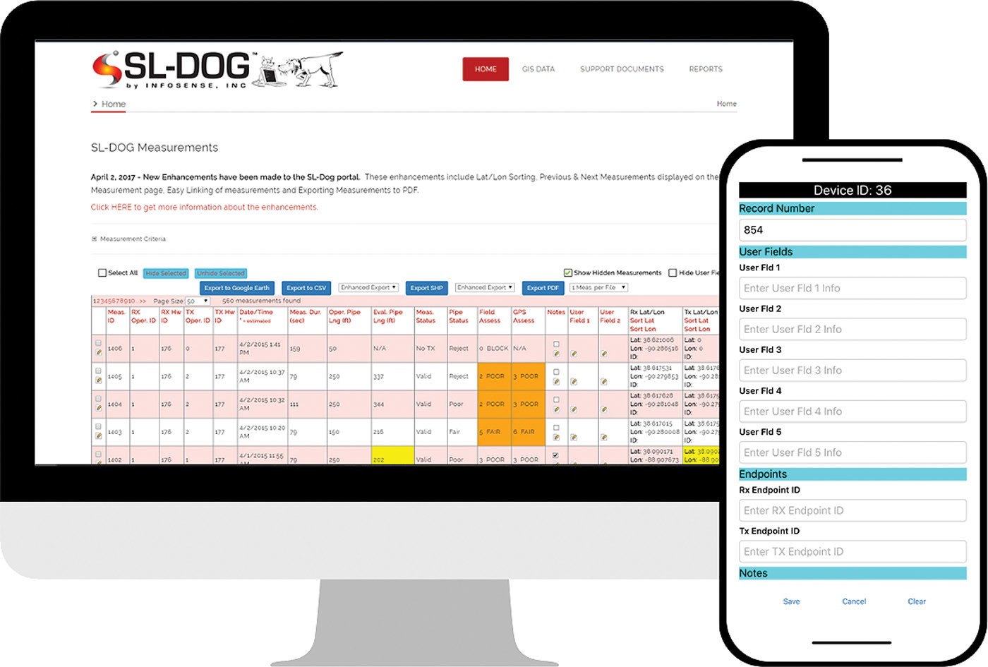 Manage Your Acoustic Inspection Data With  the SL-DOG