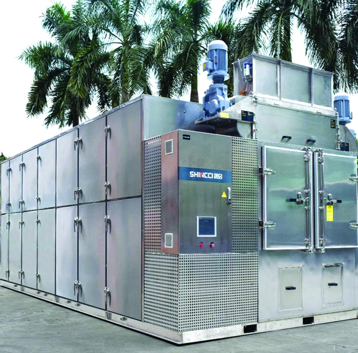 Shincci USA Low Temperature Belt Dryer