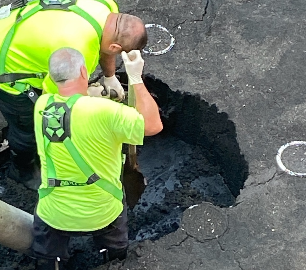 Shovelling Grit Out of Diffusers WEB
