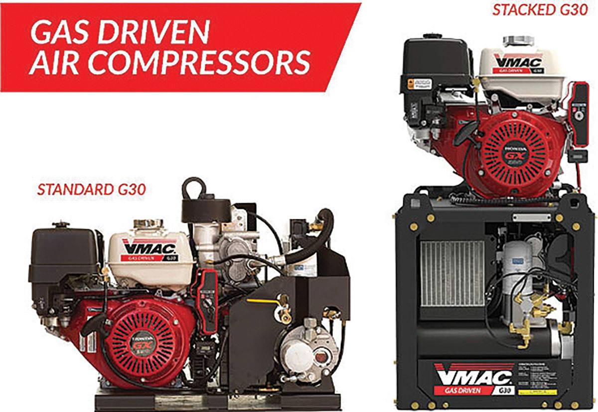 VMAC’s G30 Gas-Driven Air Compressor Provides Fleets With Unique Options and Big Benefits