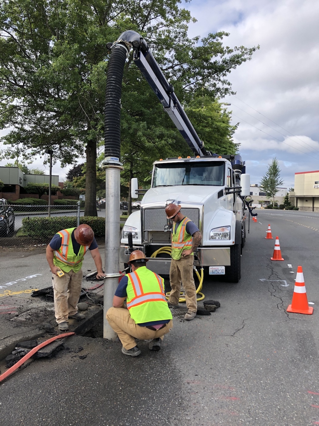 Vactor 2100i catch basin cleaner 3