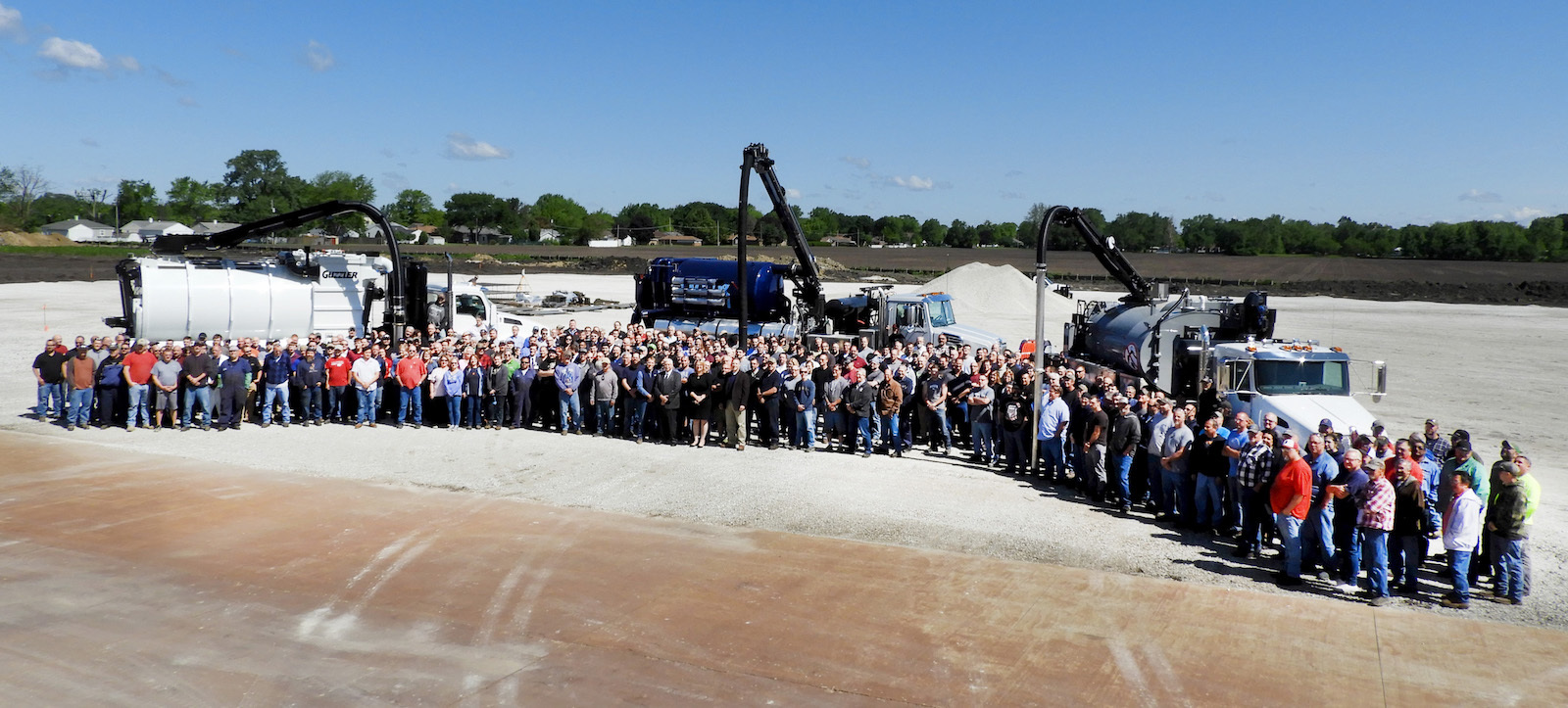 Vactor expansion group photo