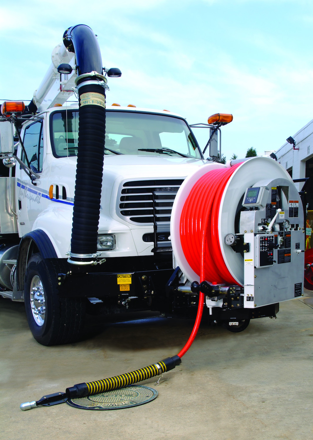 Vactor sewer cleaner