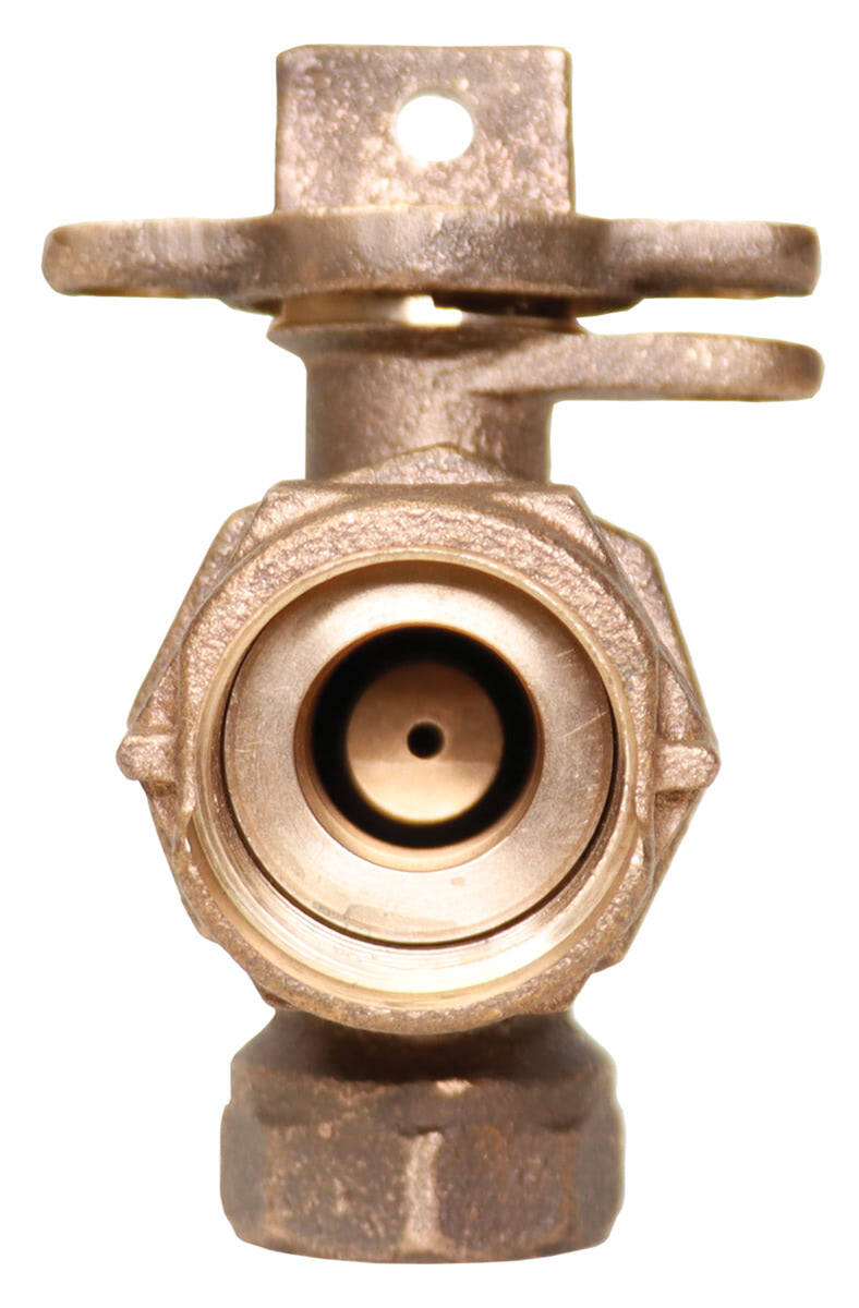 A y mcdonald restricted flow ball valve