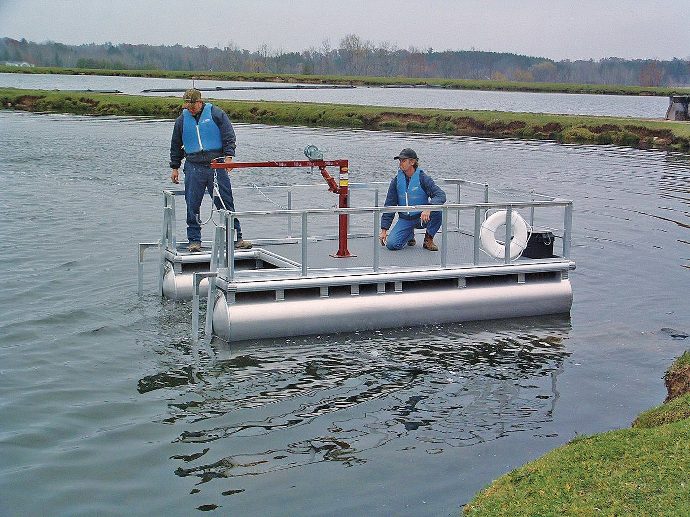 Utility Barges From American Pleasure Products Provide Operator Stability