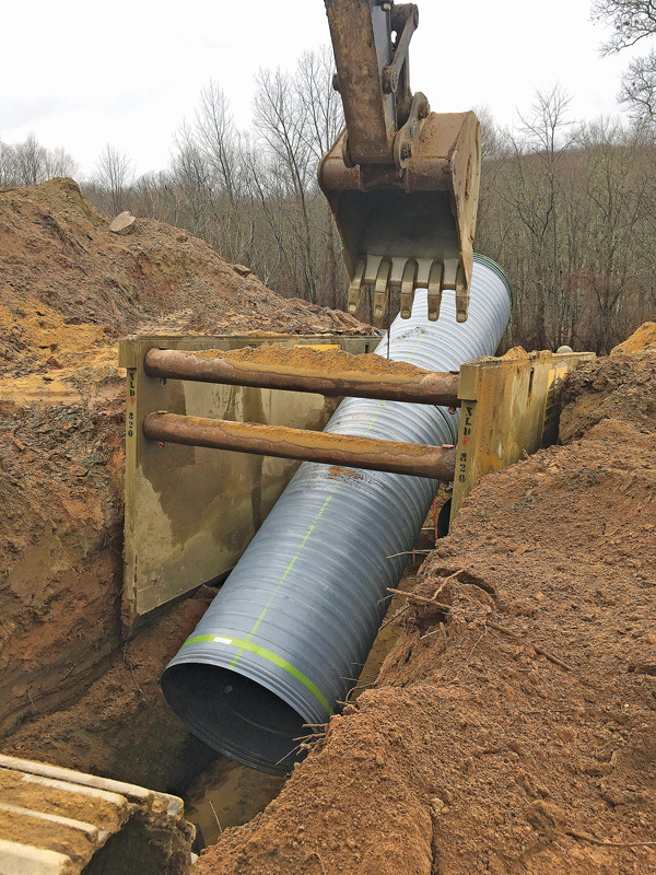 Reinforced with fiberglass, new pipe strengthens stormwater systems