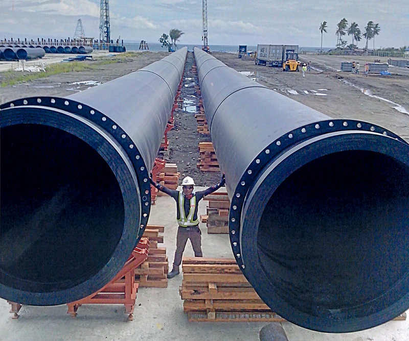 Agru America AGRULINE large-diameter HDPE