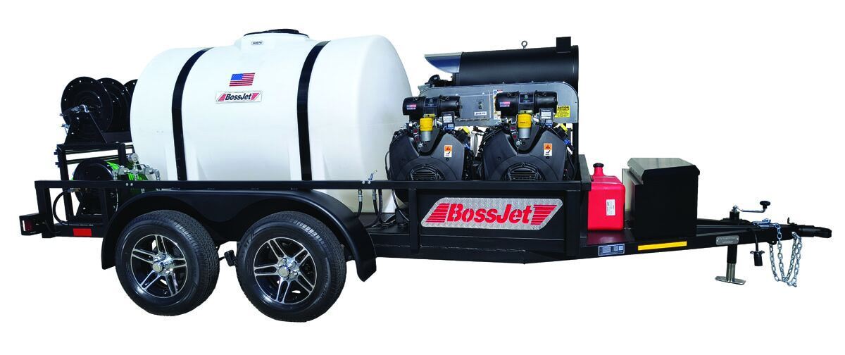 Amazing machinery bossjet max hot water