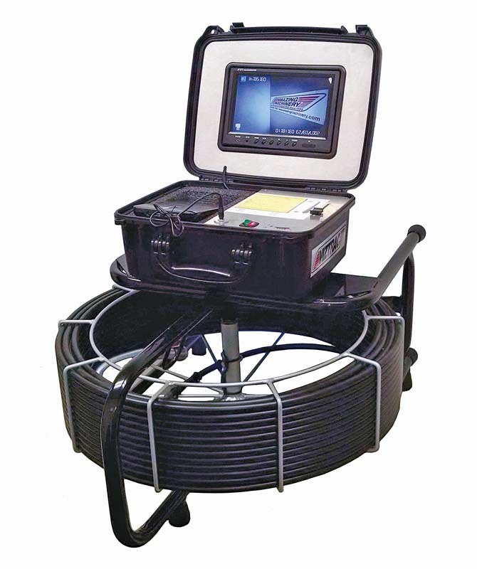 Push TV/Crawler Camera Systems - Amazing Machinery Viztrac Max