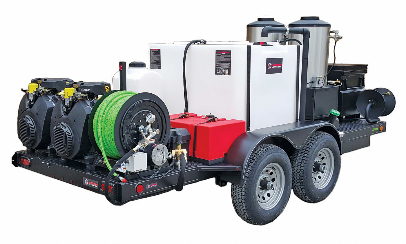 Jetters - Truck/Trailer - American Jetter 51T Series Hot Jetter
