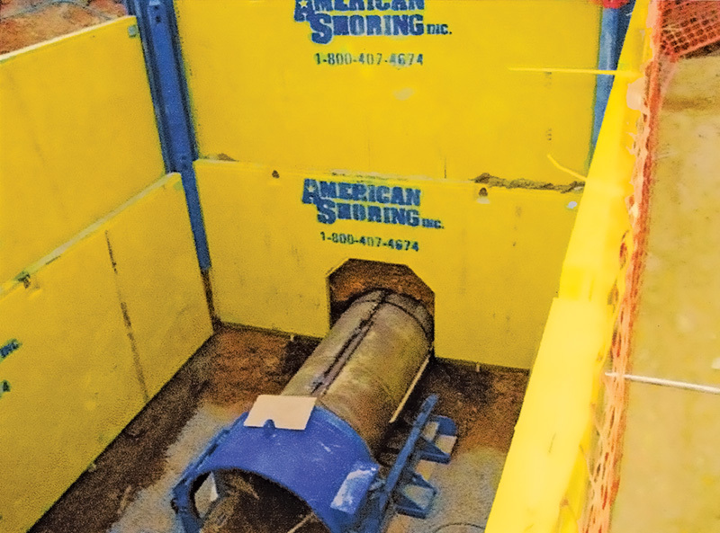 Shoring  - American Shoring Slide Rail Shoring System