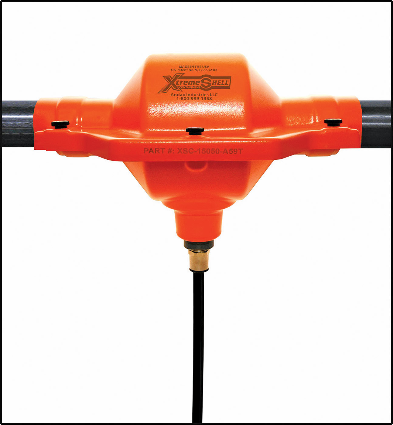 Andax Xtreme Shell pipe flange containment system
