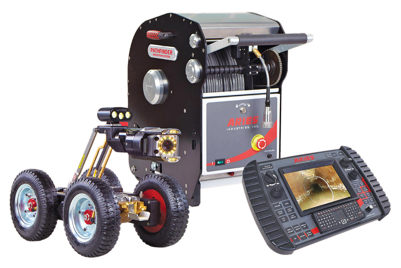 Crawler Cameras - Aries Industries Mobile Pathfinder