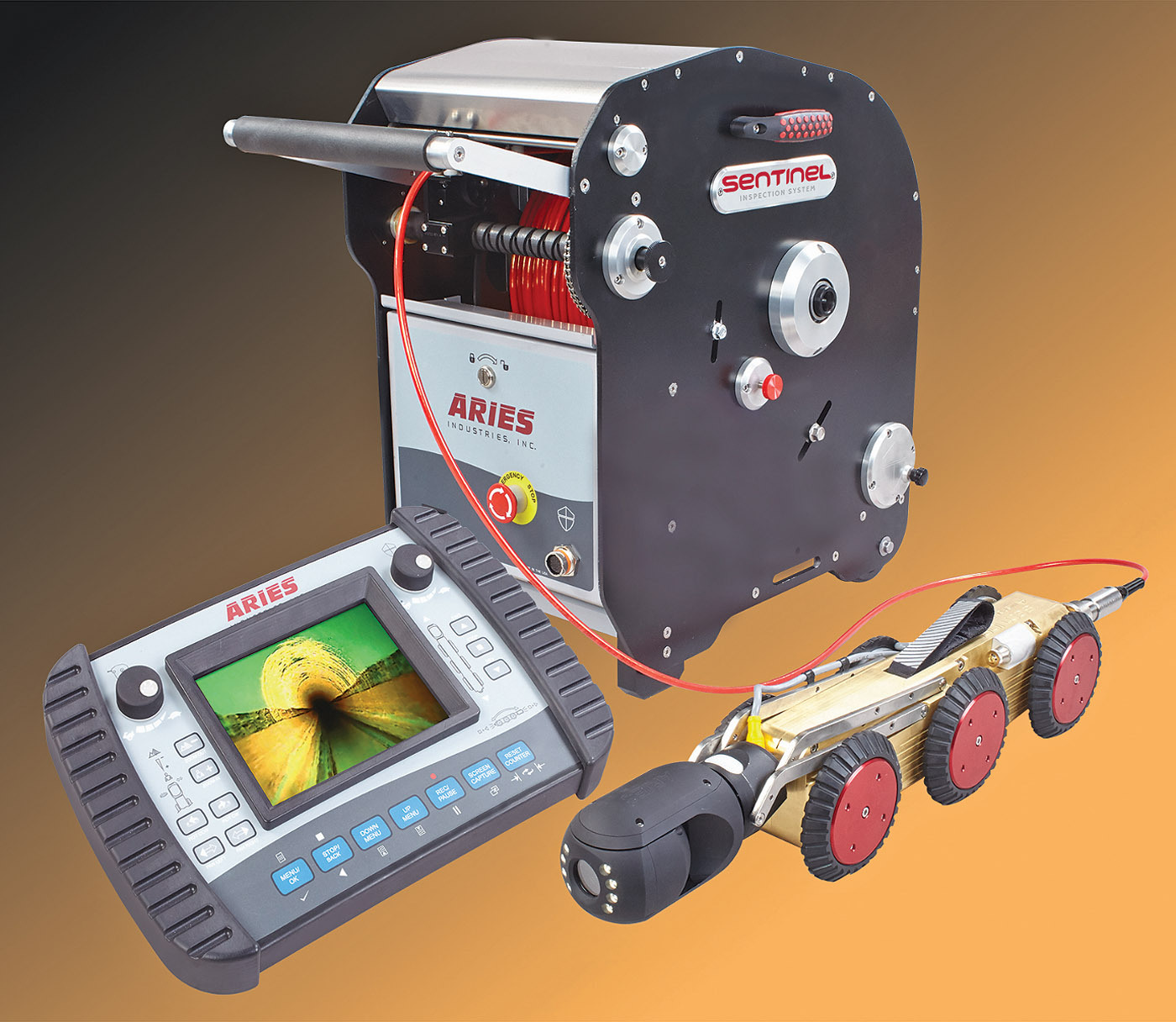 Crawler Cameras - Aries Industries Sentinel