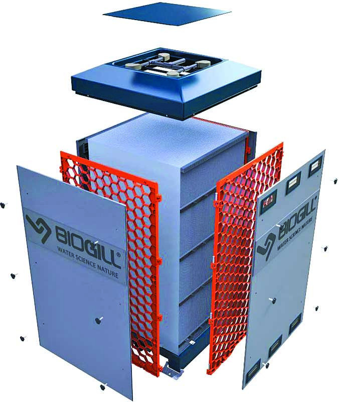 Bacterial Logistics wastewater treatment bioreactor