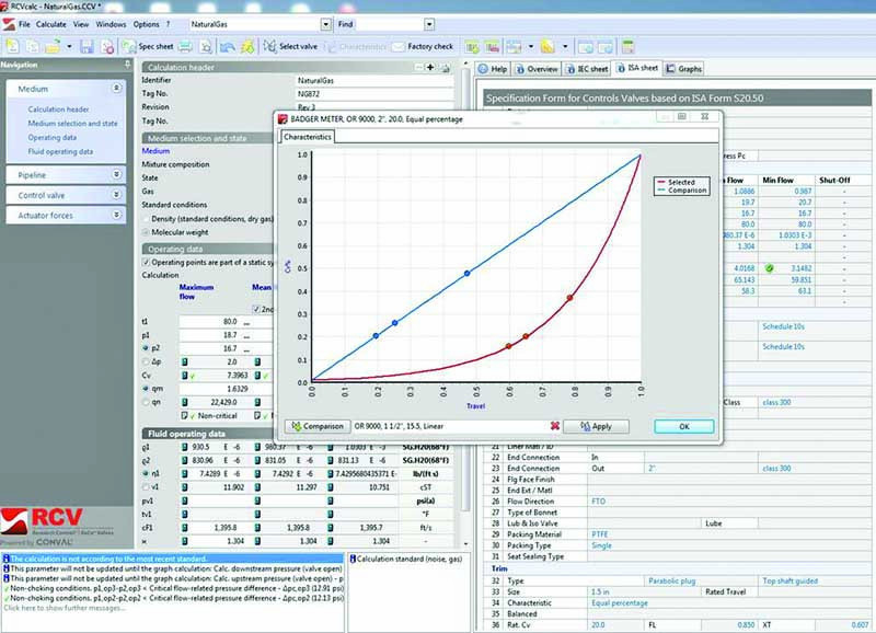 Software - Badger Meter RCVcalc