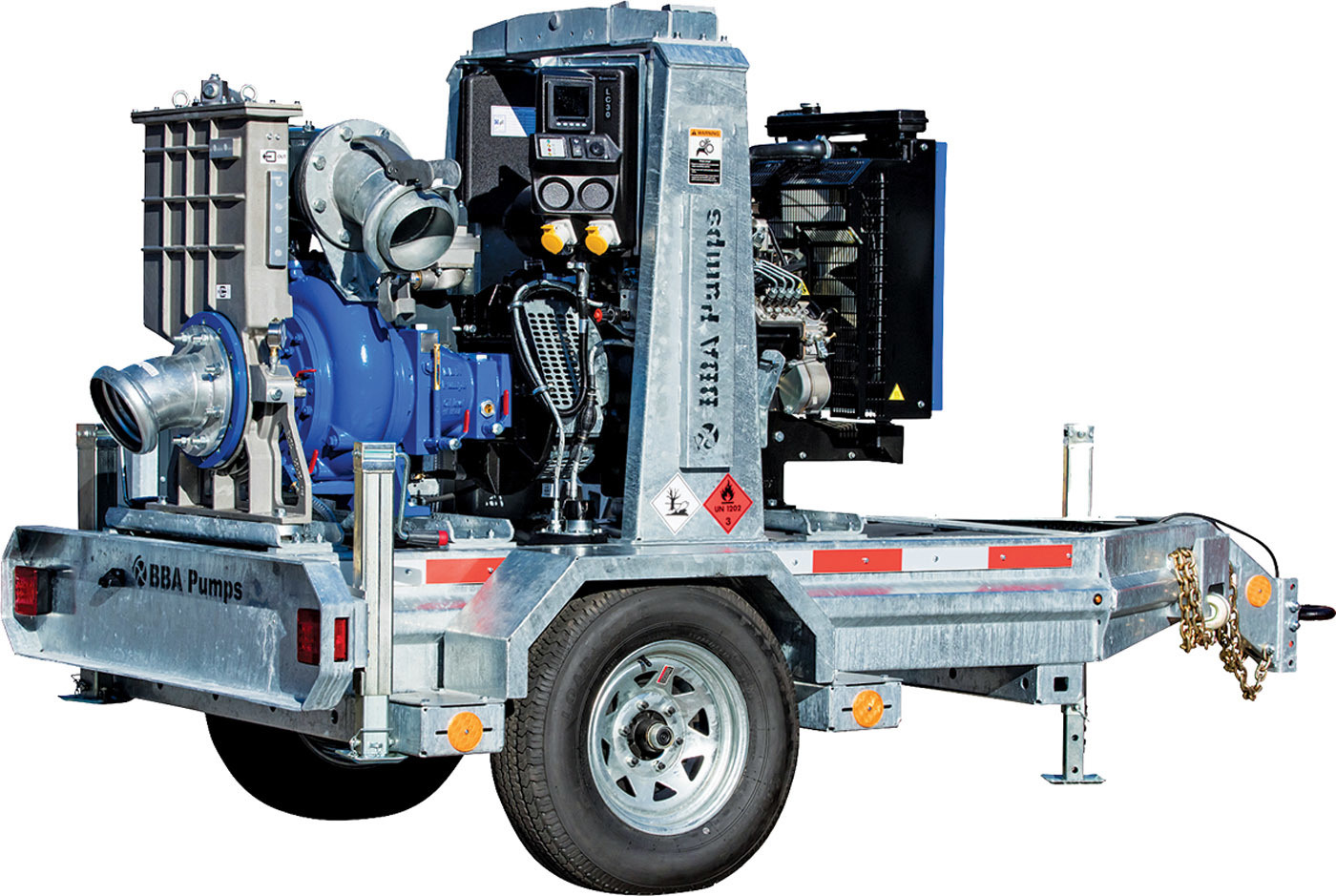 Pumps - BBA Pumps BA150E Trailer Pump Package