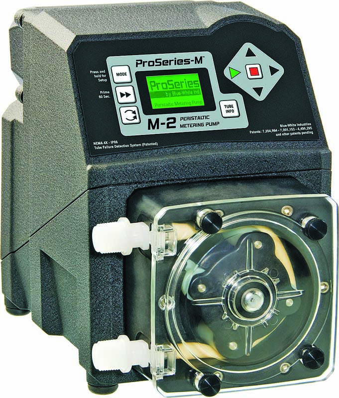 Blue-White Industries ProSeries-M  M-2 Peristaltic Metering Injector Pump