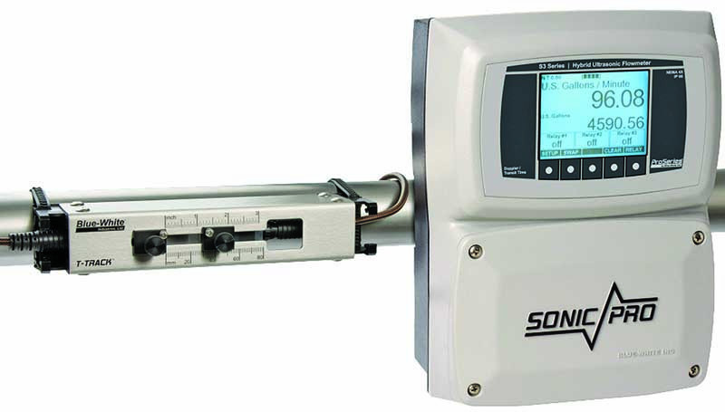 Blue-White Industries Sonic-Pro Ultrasonic Flowmeter