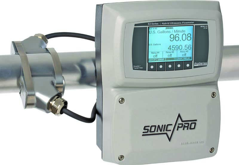 Blue-White hybrid ultrasonic flowmeters