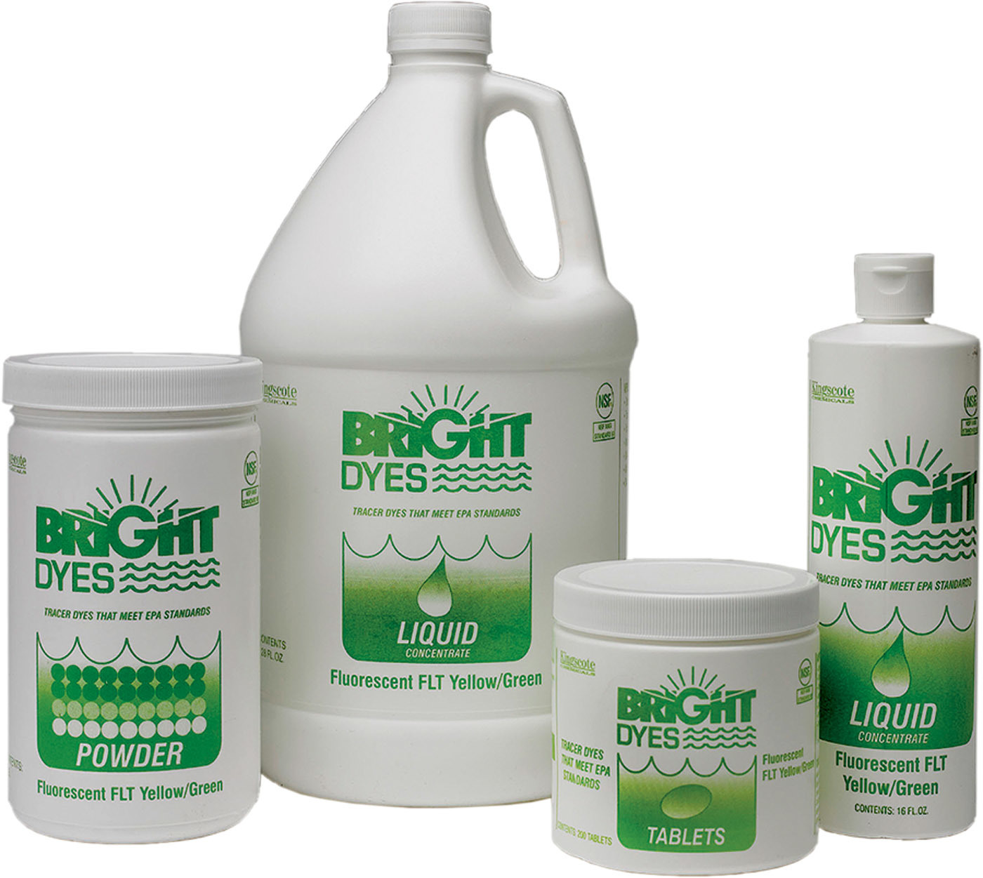 Dye - BRIGHT DYES - Division of Kingscote Chemicals inspection dye