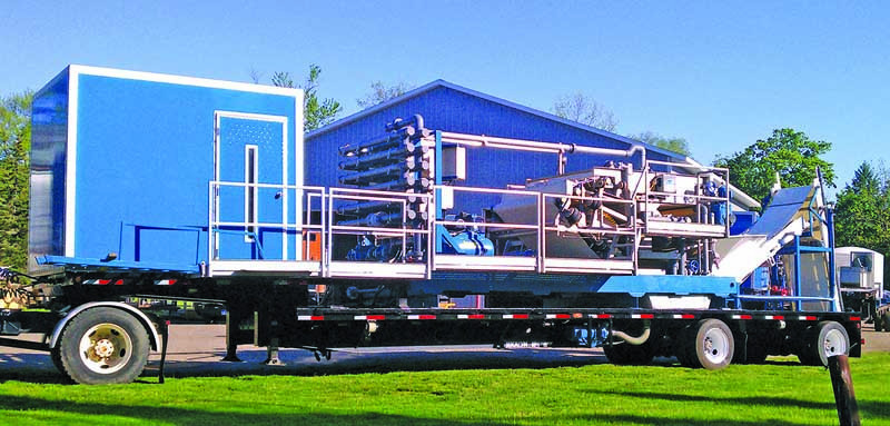 Bright Technologies belt filter press unit