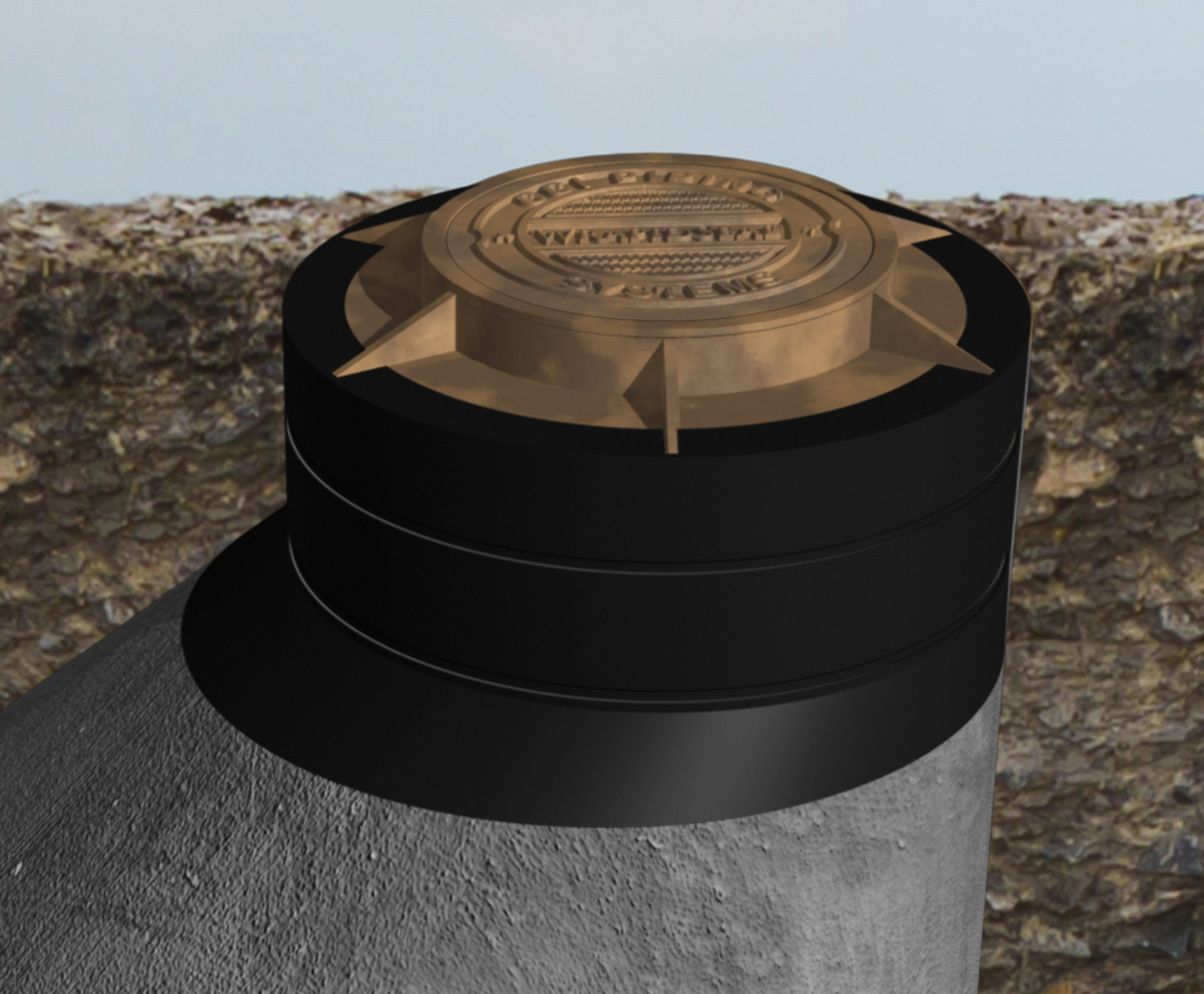 Cci pipeline systems wrapidseal manhole encapsulation system