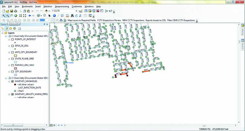 Inspection Software/Products - CCTV GIS connection application