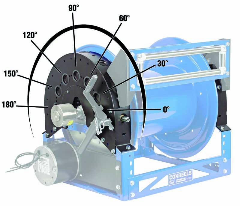 Coxreels Universal Bracket chain/gear guard
