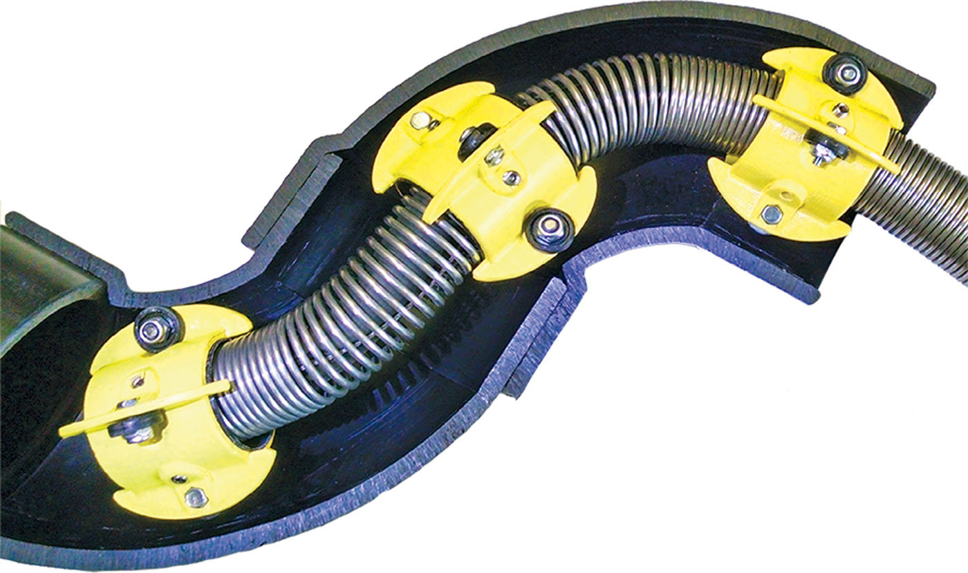 Push TV Camera Systems - CPI Products TrapMaster roller skid