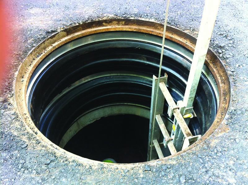 Manhole Rehabilitation - Cretex Specialty Products LSS Internal Manhole Chimney Seal