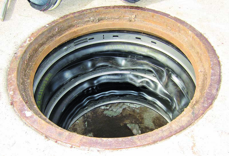 Cretex LSS Internal Manhole Chimney Seal