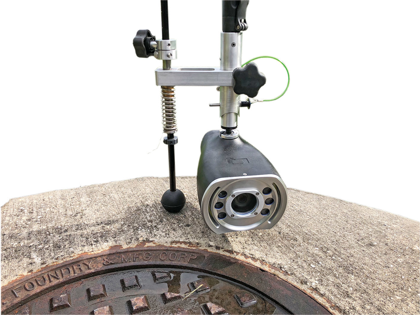 CUES QuickZoom III video inspection pole camera