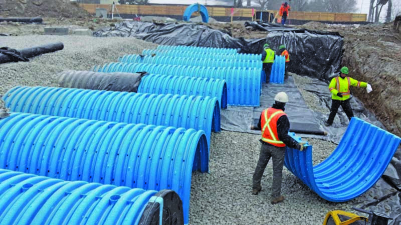 Cultec ultra-high-capacity stormwater chamber