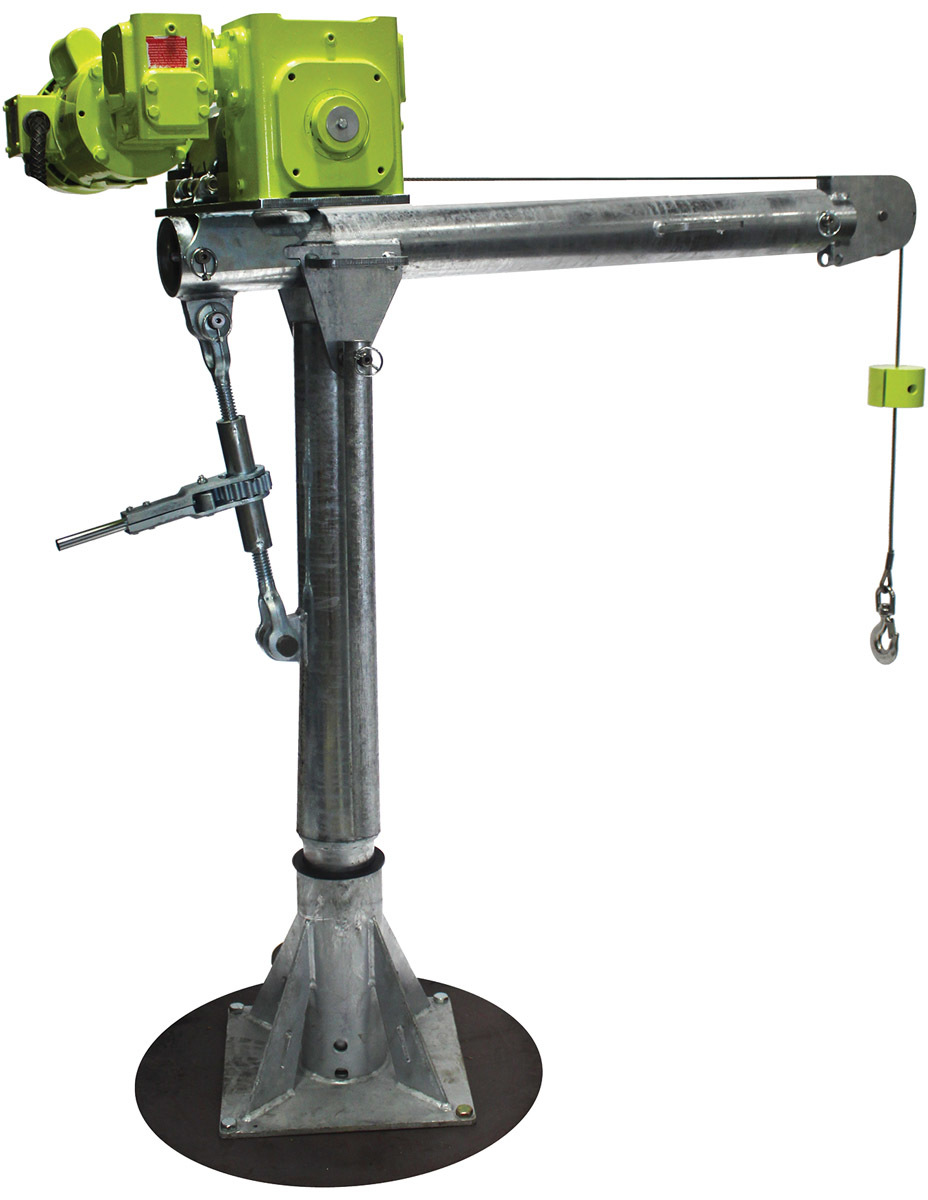 Davit crane product photo pr
