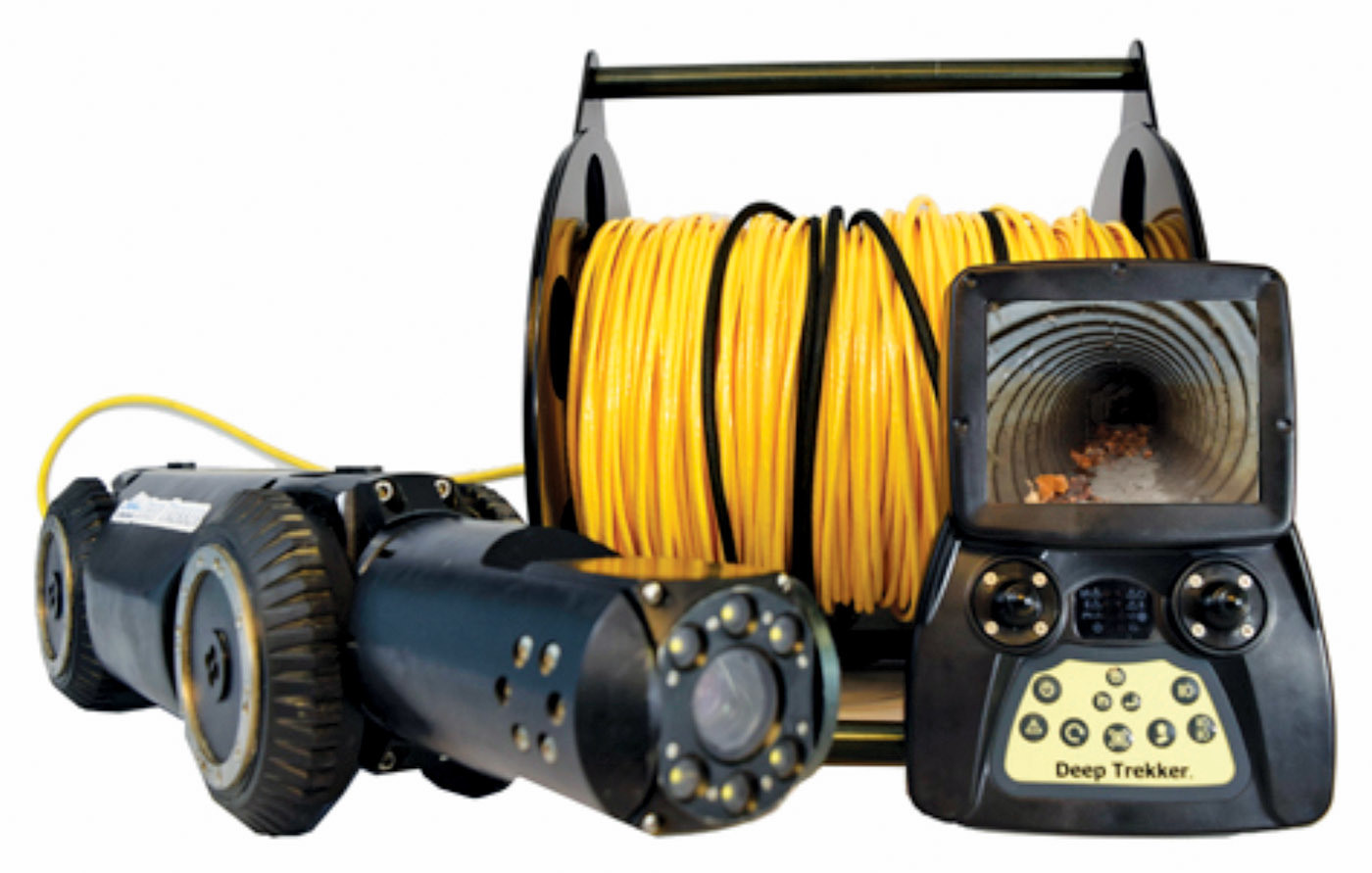 Crawler Cameras - Deep Trekker DT340 pipe crawler