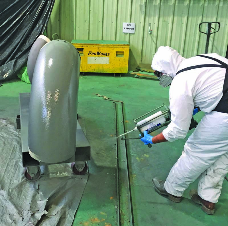 Denso two-part epoxy pipeline coating cartridge