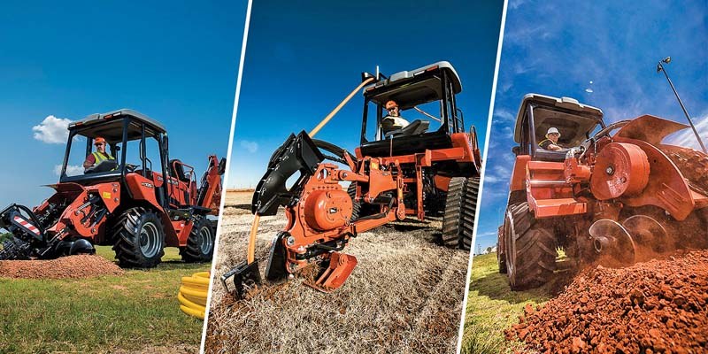 Ditch Witch turbocharged utility tractors