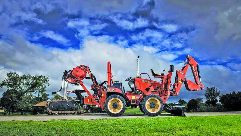 Ditch Witch RT80 ride-on trencher